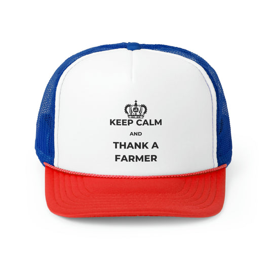 Keep Calm Trucker Caps - Know Farms, Know Food